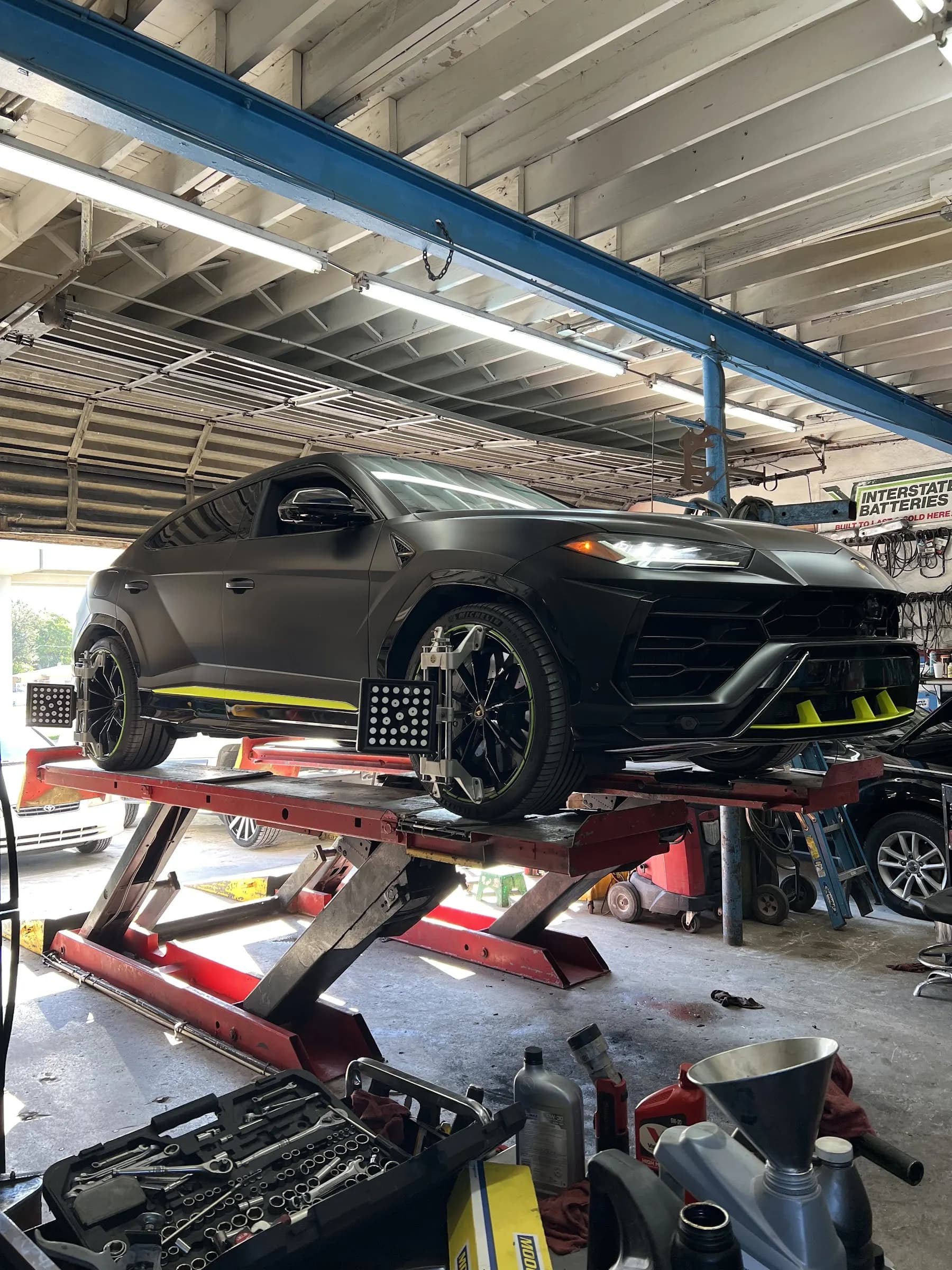 Lamborghini Urus · alignment